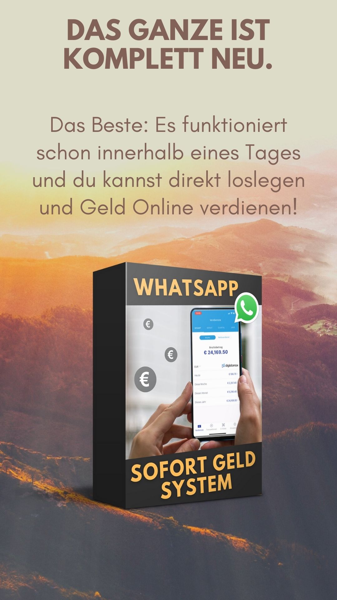 Whatsapp sofort Geld System Geld verdienen